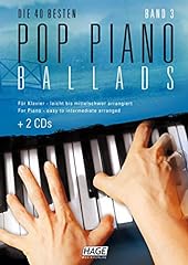 Pop piano ballads gebraucht kaufen  Wird an jeden Ort in Deutschland