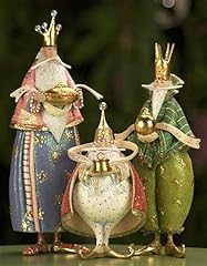 Patience Brewster 3pc Krinkles Magi Christmas Nativity for sale  Delivered anywhere in USA 