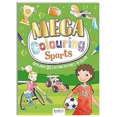 Mega colouring sports usato  Spedito ovunque in Italia 