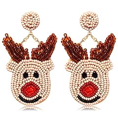 Christmas earrings women for sale  Delivered anywhere in USA 