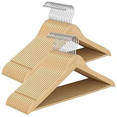 Songmics cintres bois d'occasion  Livré partout en Belgiqu