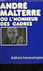 André malterre honneur d'occasion  Livré partout en France