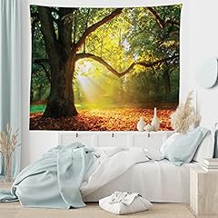 Leaves tapestry forest for sale  Delivered anywhere in UK