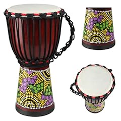 Wood djembe drum for sale  Delivered anywhere in USA 