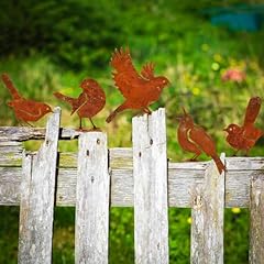 5pcs rusty birds for sale  Delivered anywhere in UK