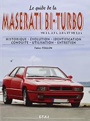 Guide maserati turbo d'occasion  Livré partout en France