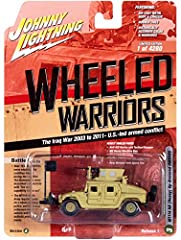 4-CT Armored Fastback M1114 HA (Heavy) Up-Armored HMMWV Tan Wheeled Warriors Ltd Ed to 4280 pcs 1/64 Diecast Model Johnny Lightning JLML006-JLSP199 A for sale  Delivered anywhere in Canada