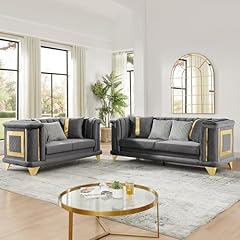 Piece velvet couch for sale  Delivered anywhere in USA 