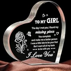 Gifts girlfriend heart for sale  Delivered anywhere in UK