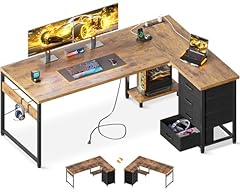 Aodk shaped desk for sale  Delivered anywhere in USA 