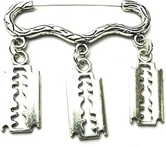 Antique silver razor for sale  Delivered anywhere in UK