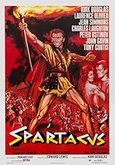 Spartacus locandina cinema usato  Spedito ovunque in Italia 