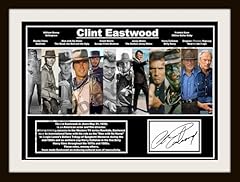 Clint eastwood signed for sale  Delivered anywhere in UK