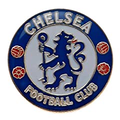 Chelsea FC Ufficiale Distintivo Metallo Pin Blue Club Crest usato  Spedito ovunque in Italia 