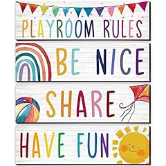 Pcs playroom sign for sale  Delivered anywhere in USA 
