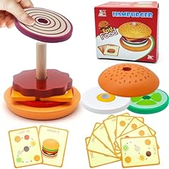 Wooden toys burger for sale  Delivered anywhere in UK