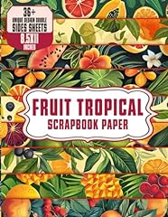 Fruit tropical scrapbook for sale  Delivered anywhere in USA 