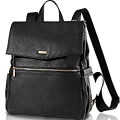 Landici PU Leather Baby Changing Bag Backpack for Mum&Women, for sale  Delivered anywhere in UK