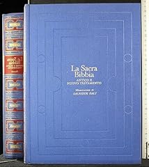 Sacra bibbia. antico usato  Spedito ovunque in Italia 