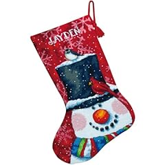 Dimensions needlepoint snowman for sale  Delivered anywhere in USA 
