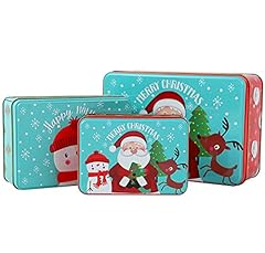 Christmas candy tin for sale  Delivered anywhere in USA 