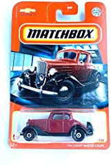 Matchbox 1934 Chevy Master Coupe 6/100 [Maroon red] for sale  Delivered anywhere in Canada