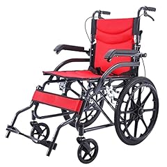 Folding transport wheelchair for sale  Delivered anywhere in UK