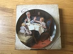 Norman rockwell plate for sale  Delivered anywhere in USA 