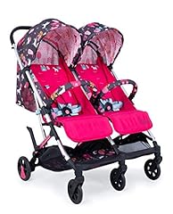 Cosatto Woosh Double Stroller – Lightweight Pushchair for sale  Delivered anywhere in UK