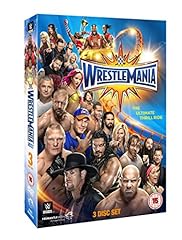 Wwe wrestlemania dvd for sale  Delivered anywhere in UK