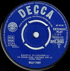 Billy fury hits for sale  Delivered anywhere in UK