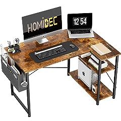 Homidec shaped desk for sale  Delivered anywhere in UK