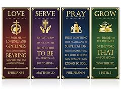 4pcs church banners for sale  Delivered anywhere in USA 