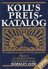 Koll preiskatalog märklin d'occasion  Livré partout en Belgiqu