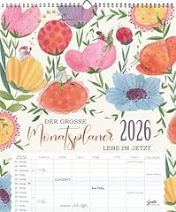 Großer monatsplaner 2026 gebraucht kaufen  Wird an jeden Ort in Deutschland
