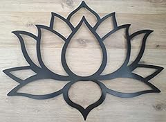 Metalartwalldecor fleur lotus d'occasion  Livré partout en France