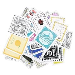 Postage stamp stickers for sale  Delivered anywhere in UK