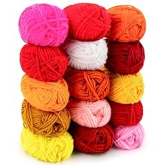 Acrylic yarn crocheting for sale  Delivered anywhere in USA 