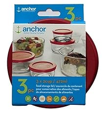 Anchor Hocking Replacement Lid 2 Cup / 472 ml, Set for sale  Delivered anywhere in USA 