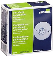 Leviton 9874 porcelain for sale  Delivered anywhere in USA 