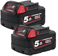Milwaukee m18b5 batterie usato  Spedito ovunque in Italia 
