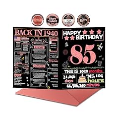 Joycard 85th birthday for sale  Delivered anywhere in USA 