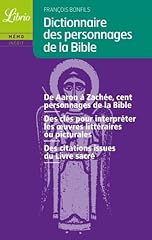 Dictionnaire personnages bible d'occasion  Livré partout en France