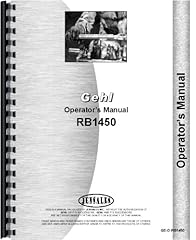Gehl rb1450 round for sale  Delivered anywhere in USA 