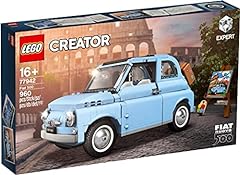 LEGO Creator Expert Fiat 500 Bright Light Blue Car for sale  Delivered anywhere in UK