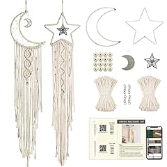 Moon star macrame for sale  Delivered anywhere in USA 