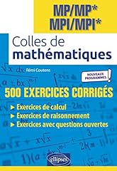 Colles mathématiques mpi d'occasion  Livré partout en France