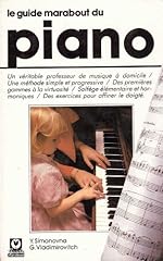 Guide claviers piano d'occasion  Livré partout en Belgiqu