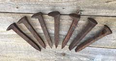 Steel railroad spikes. for sale  Delivered anywhere in USA 