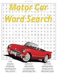 Motor car word for sale  Delivered anywhere in UK